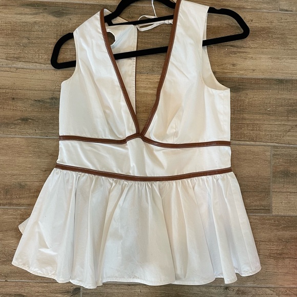 Staud P plum top Small - Picture 1 of 4